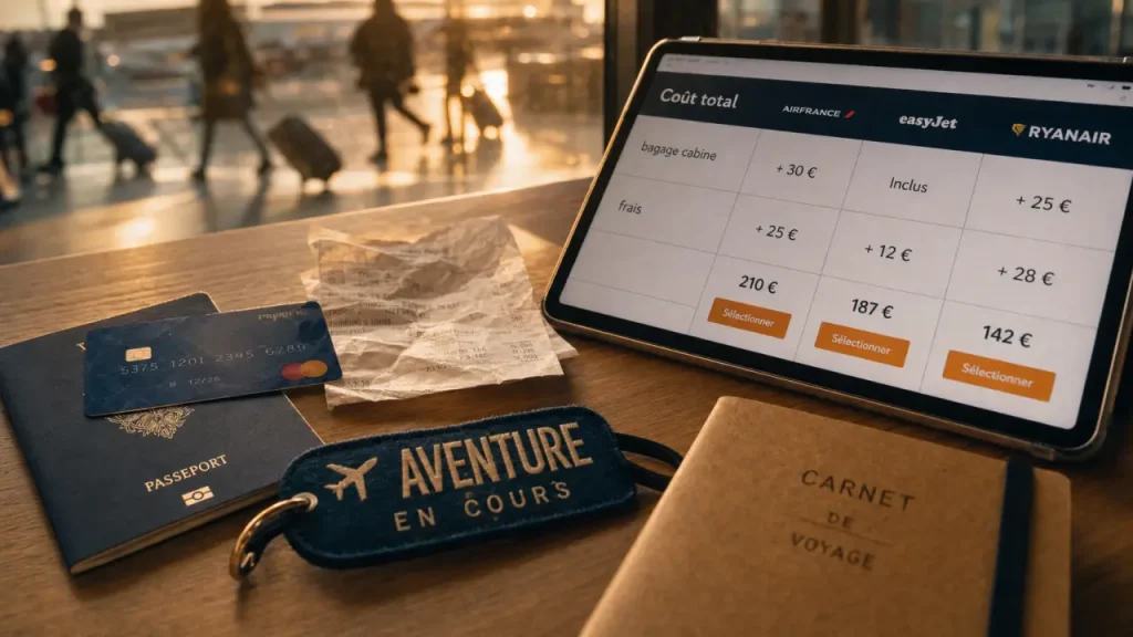 Comment choisir ses billets d’avion : coût total et pièges à éviter à 43-56 jours