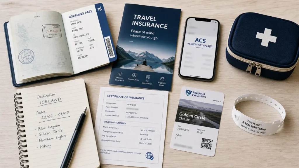 acs assurance voyage : frais médicaux et rapatriement, carte bancaire avant de partir