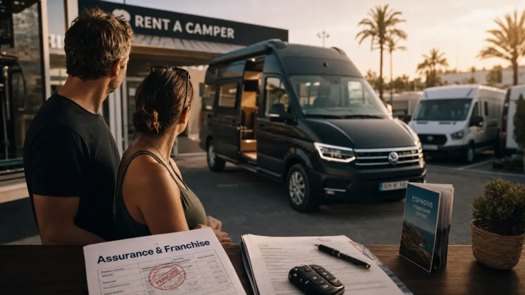 location van aménagé espagne : 40 €/jour et assurance incluse