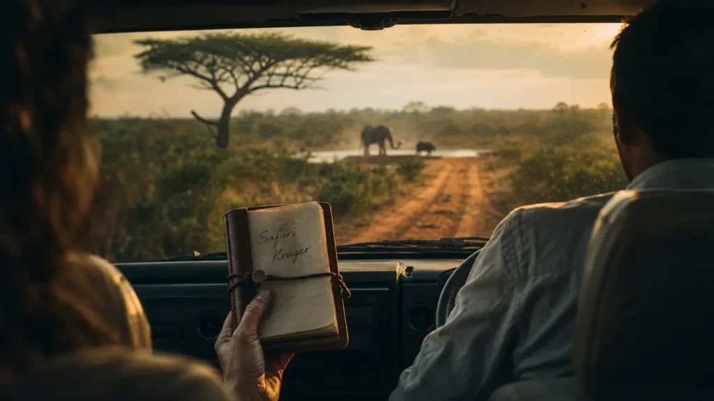 Safaris en Afrique du Sud : 4x4 vers Kruger, éléphants au point d’eau