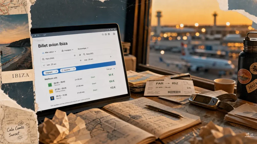 Billet avion Ibiza : prix, bagages et horaires à vérifier