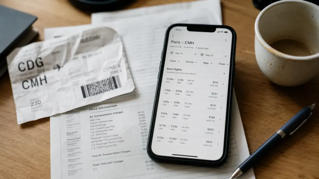 Billet avion pour Columbus : prix septembre, escales et horaires à surveiller