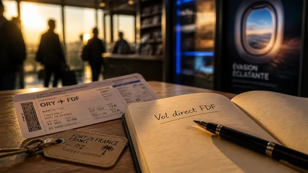 Billet d avion martinique : carte d’embarquement en agence