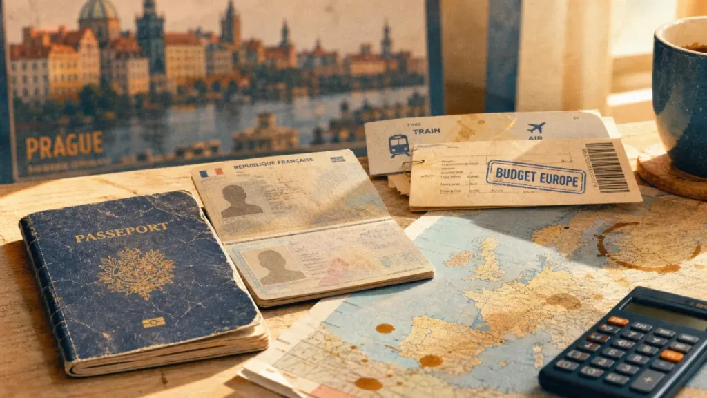 Europe pas cher voyage : passeport, billets et budget