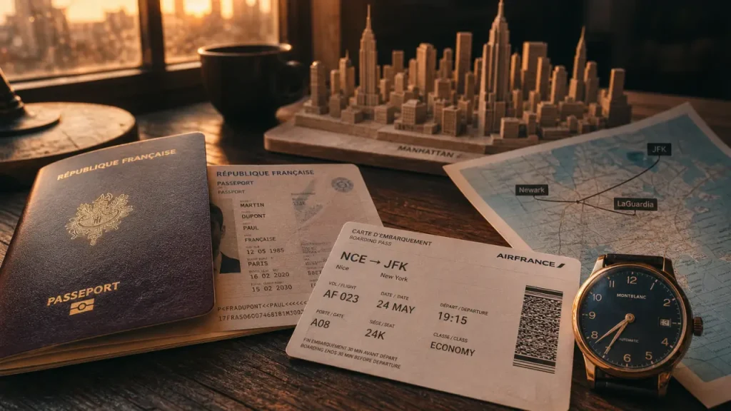 Billet avion Nice New York : départ, aéroports (JFK/Newark/LaGuardia) et escale