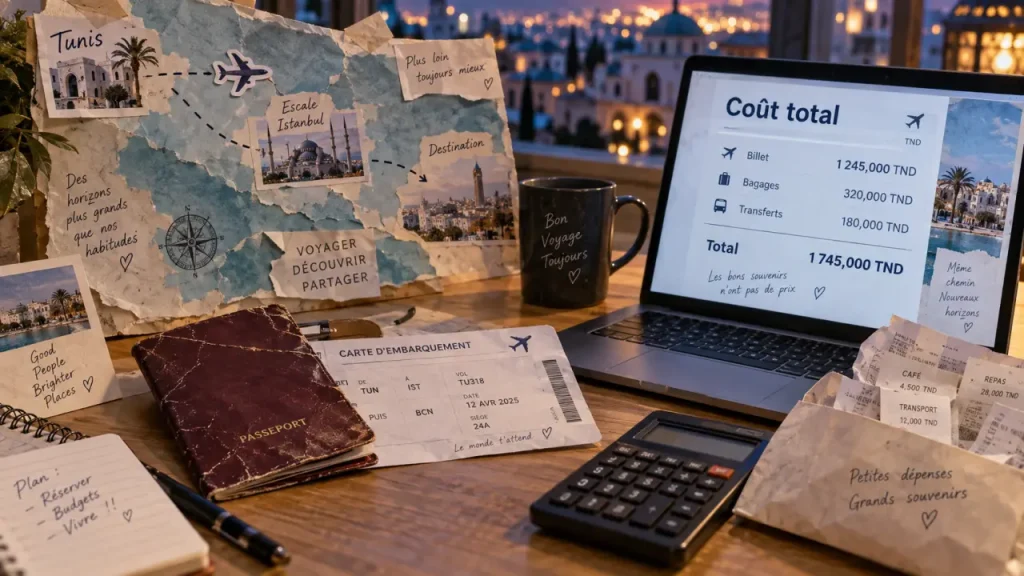 Billet d avion tunisie : passeport et billet, vérifications avant départ