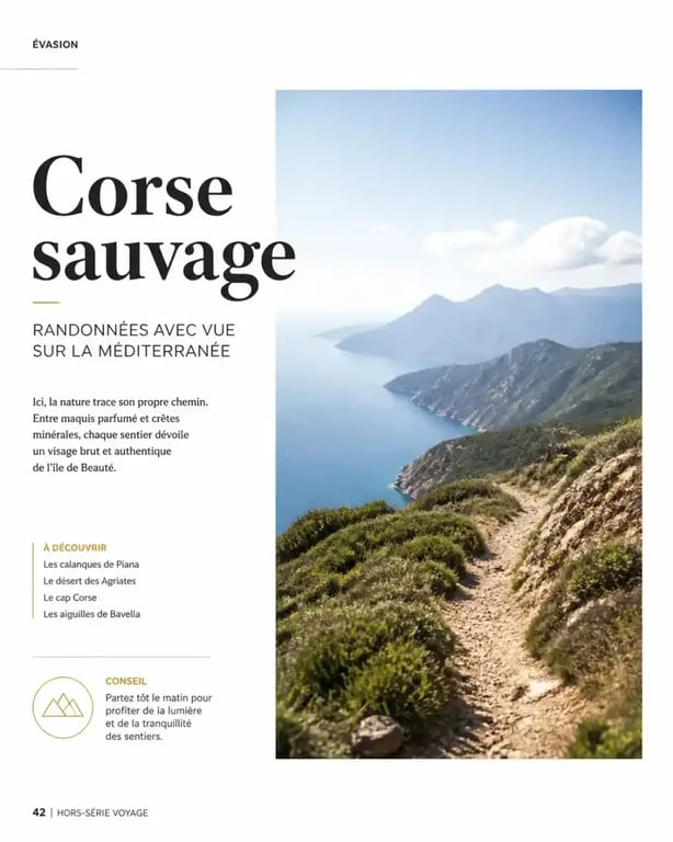 Randonnée en Corse pour un voyage pas cher et authentique.