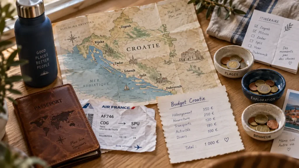 Budget vacances Croatie : 42 € ou 315 € par jour